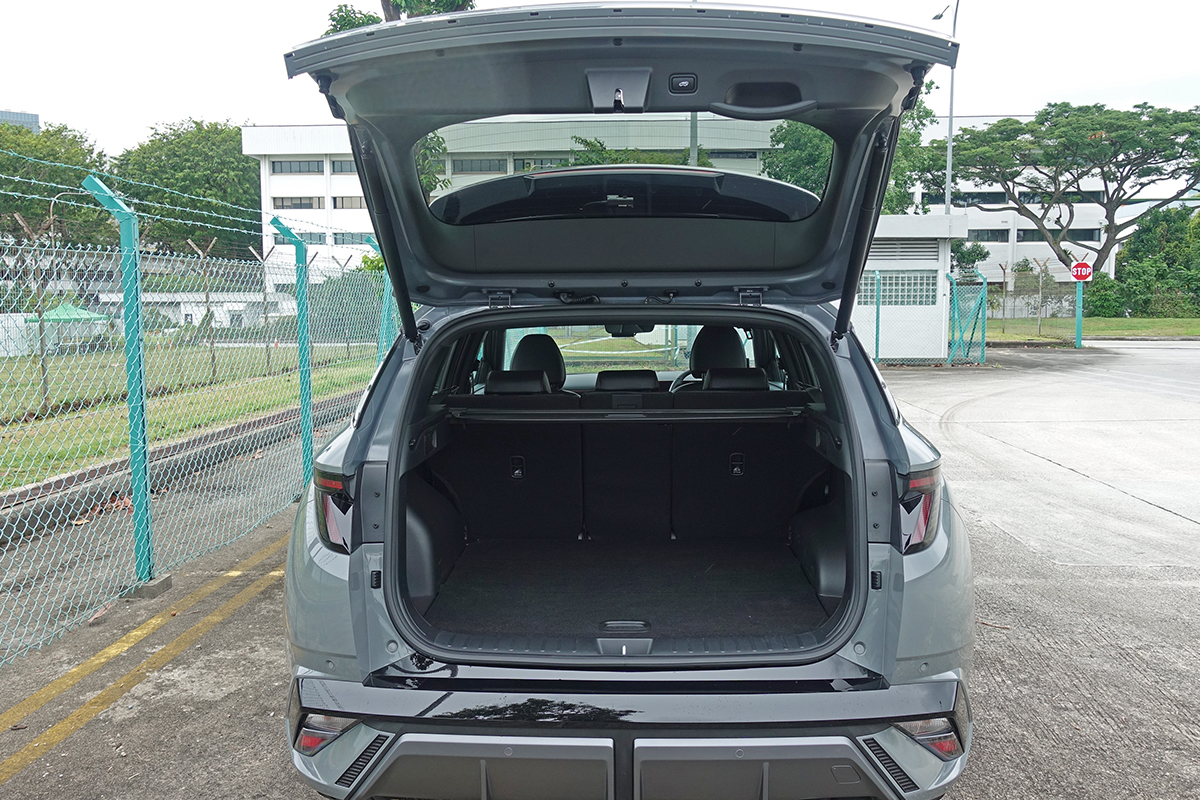 Hyundai Tucson N Line boot