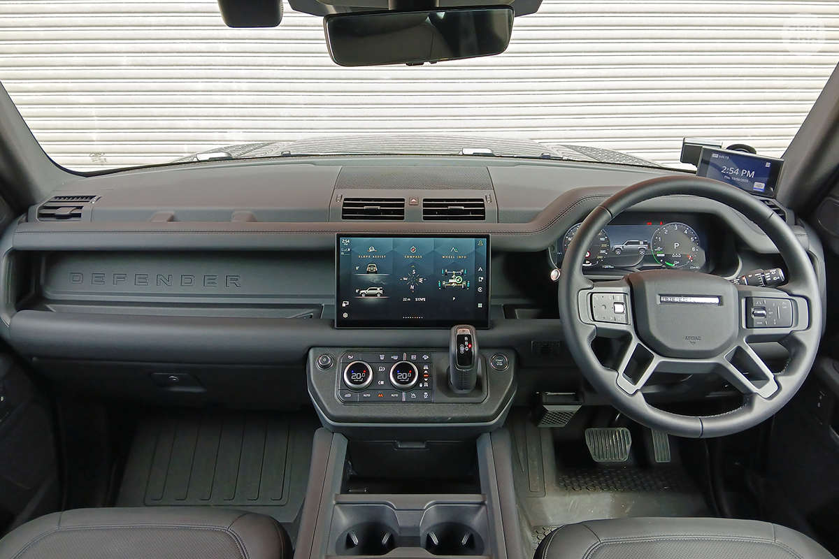 Land Rover Defender 110 PHEV interior